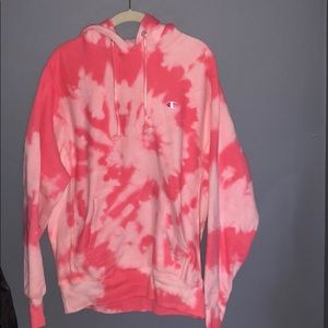 Tie dye Champion Reverse Weave Sweatshirt